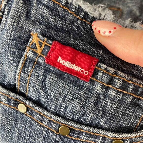 Y2K‎ Hollister Co. Low Rise Fringe Studded Skirt Size 6 - Picture 3 of 8